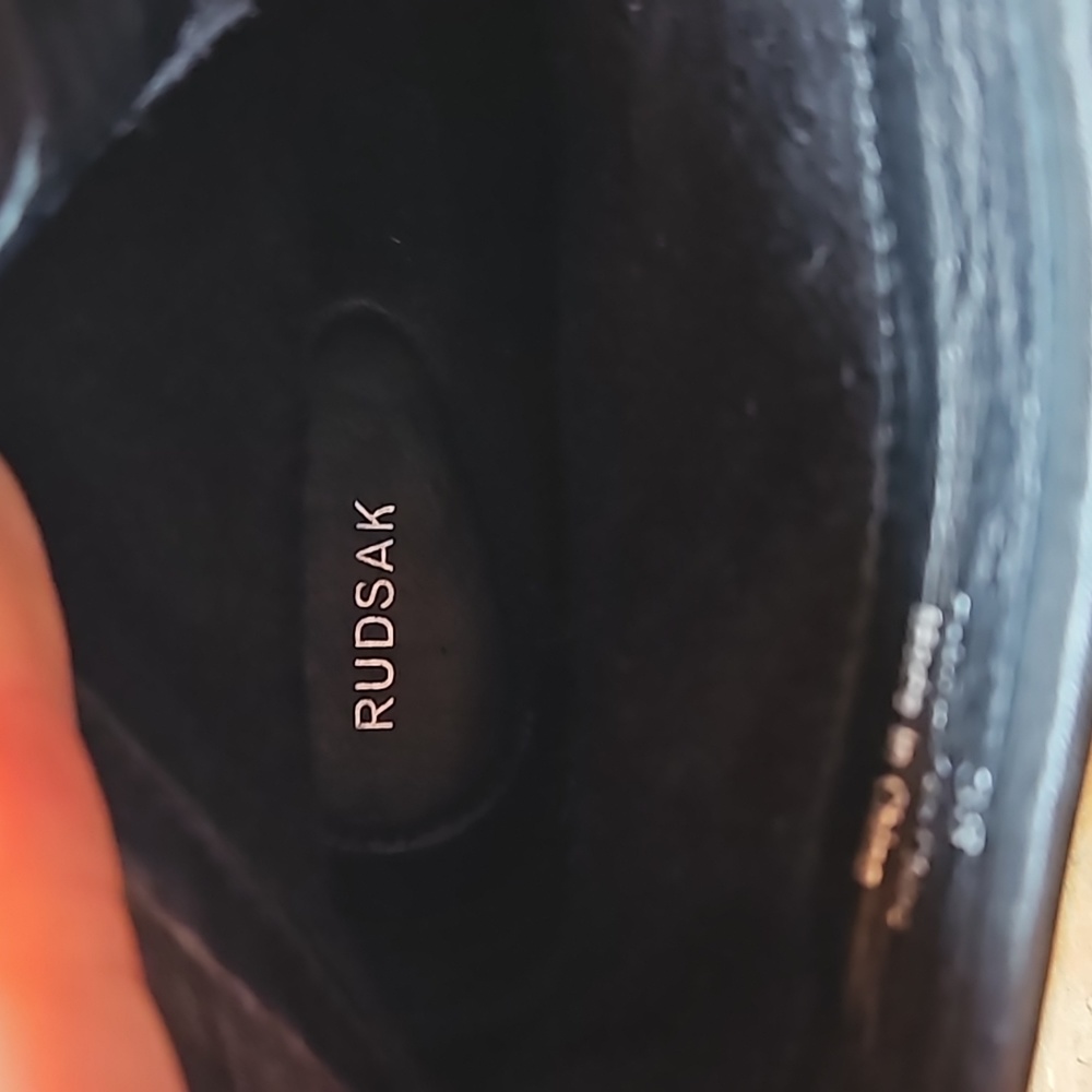 Rudsak Foldover Buckle Ankle Boots - Picture 9 of 11